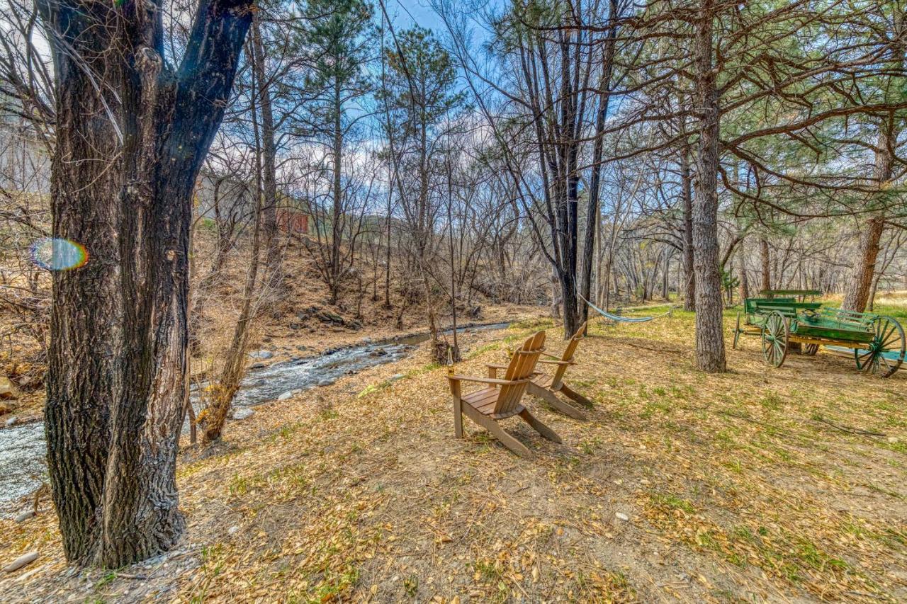 Paradise On The River, 4 Bedrooms, Sleeps 16, View, Deck, Grill, Hot Tub Ruidoso Exterior foto