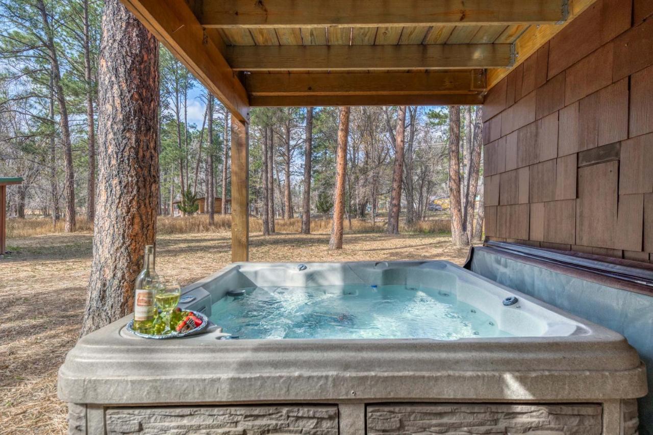 Paradise On The River, 4 Bedrooms, Sleeps 16, View, Deck, Grill, Hot Tub Ruidoso Exterior foto