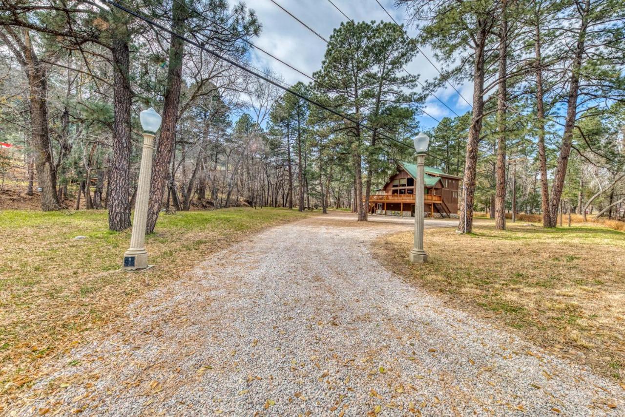 Paradise On The River, 4 Bedrooms, Sleeps 16, View, Deck, Grill, Hot Tub Ruidoso Exterior foto